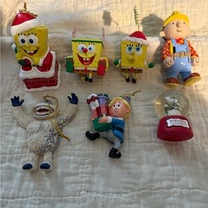 SpongeBob and Friends Holiday Ornament Set